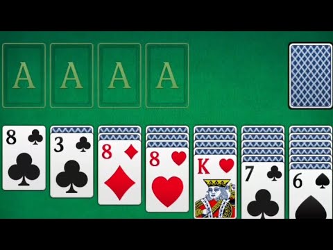 Solitare - how to play. Як грати у карткову гру Солітер