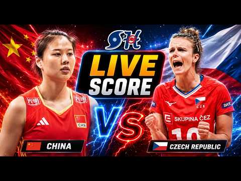 China Women vs Czech Republic Women Volleyball Live Score | FIVB VNL 2026