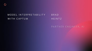 Model Understanding with Captum