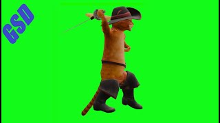 Puss In Boots Shrek Green Screens