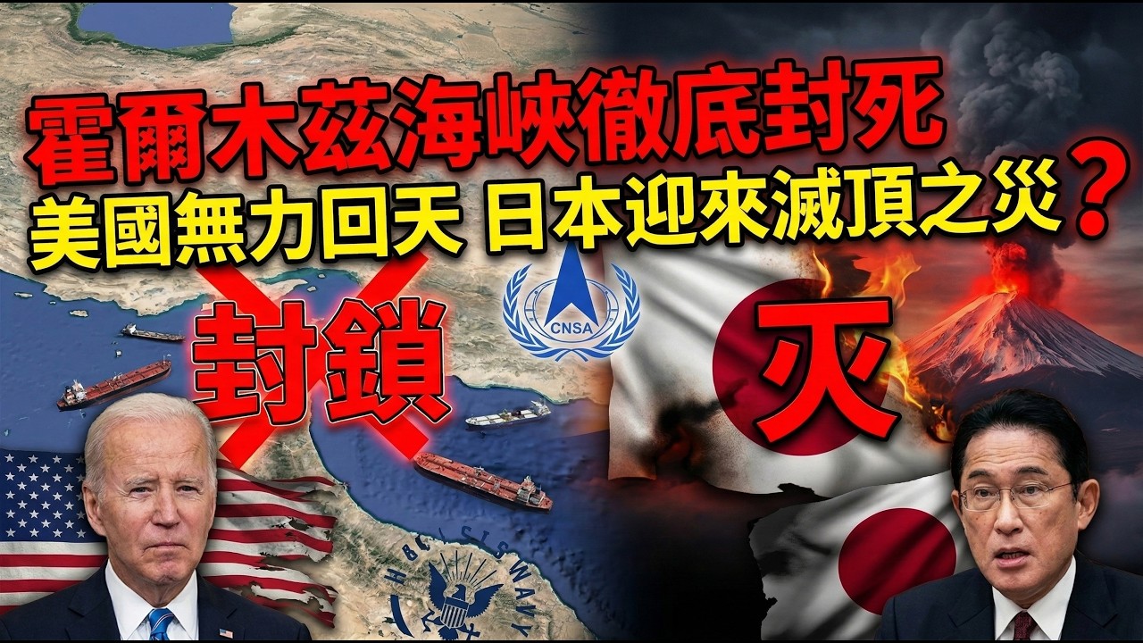 霍爾木茲海峽徹底封死，美國無力回天，日本迎來滅頂之災？