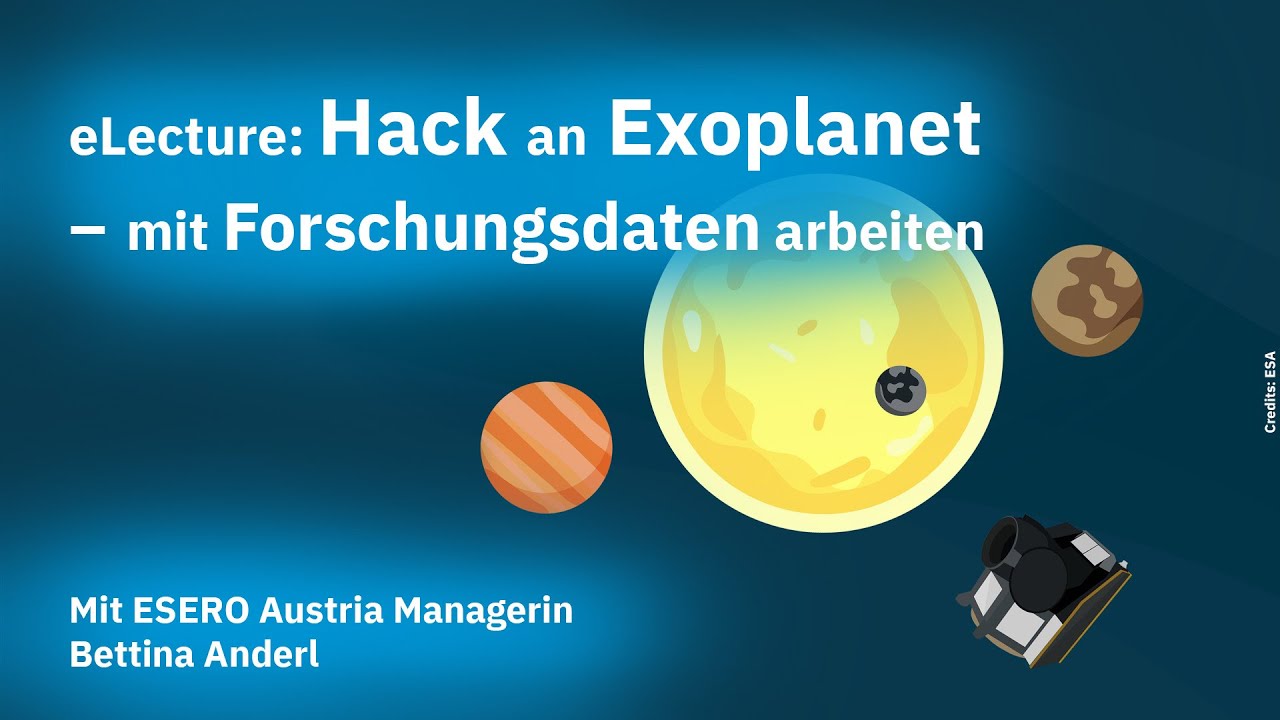 eLecture: Hack an Exoplanet – mit Forschungsdaten arbeiten