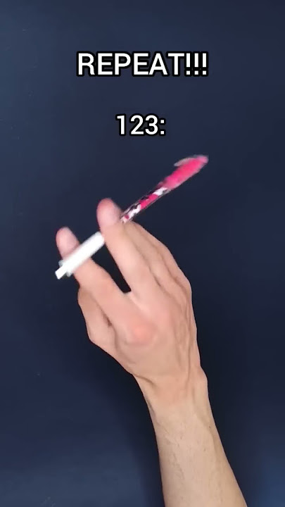 Pen Spinning Tutorial in 20 seconds