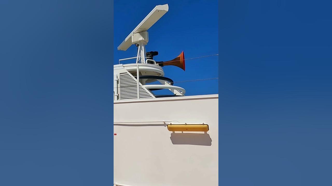 Is this the loudest cruise ship horn in the world?