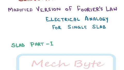 Conduction 1 II Modified Fourier