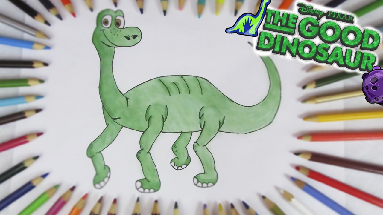 How to Draw from Arlo The Good Dinosaur Disney Pixar 