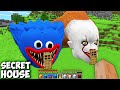 I Found Secret PENNYWISE and HUGGY House in Minecraft - Minecraft animations gameplay