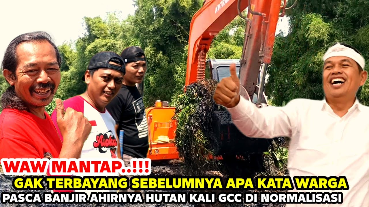 LAPOR KDM ‼️ NGERI MEDAN EXTRIM ‼️ WARGA SENANG HUTAN KALI GCC AHIRNYA DI NORMALISASI PASCA BANJIR 