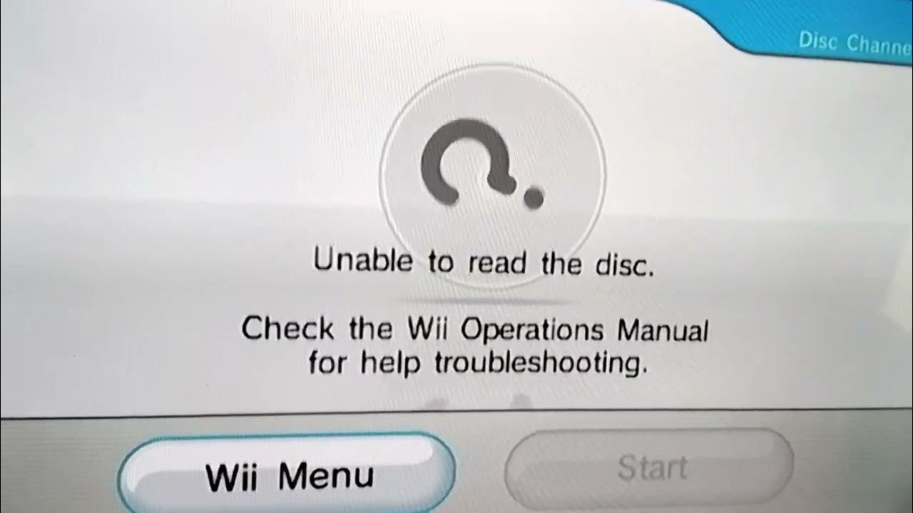 How To Fix A Wii U That Won't Read Discs Proof That My Old Wii Doesn't Read Discs Anymore :( - YouTube