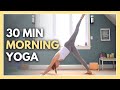30 min morning yoga  go with the flow  trust