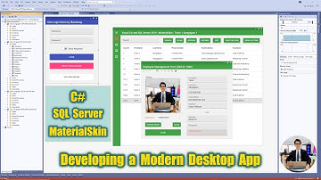 C# SQL Server - การออกแบบหน้า App Settings สำหรับเปลี่ยนธีมของโปรแกรม