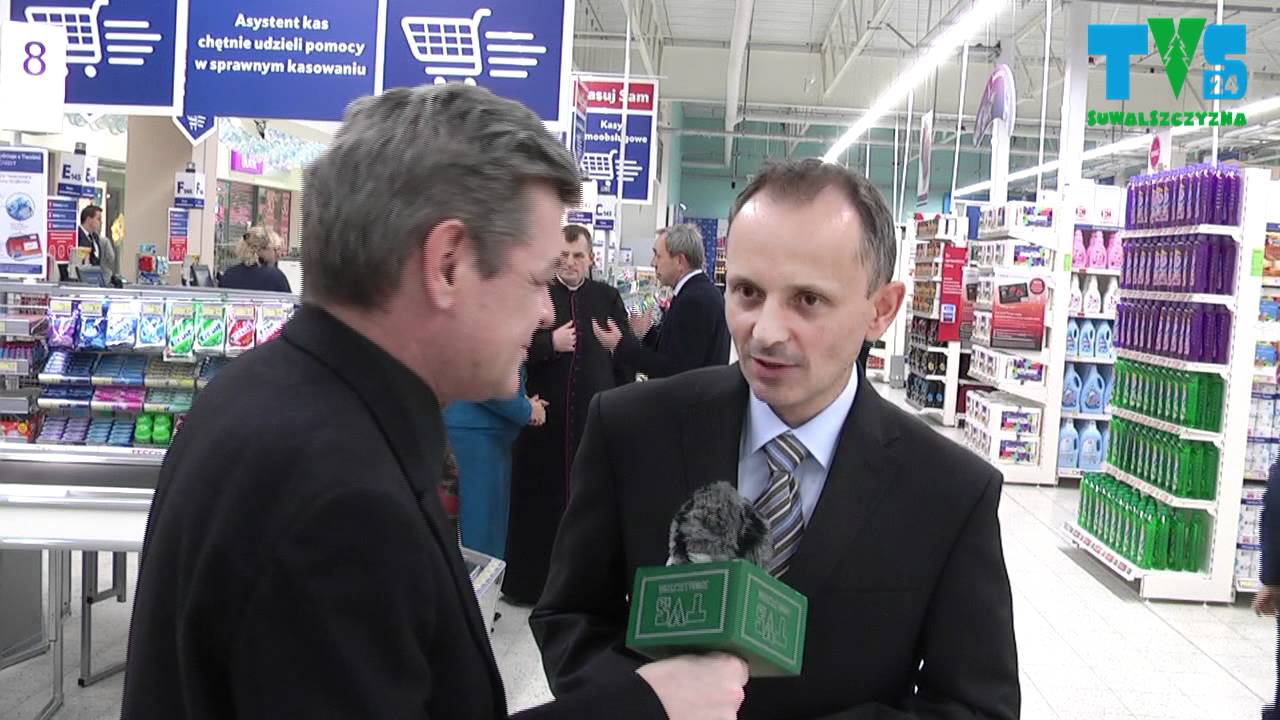 Otwarcie Tesco Extra w Suwałkach