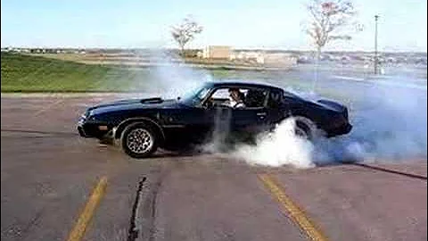 1979 Special Edition Trans Am Bandit Burnout
