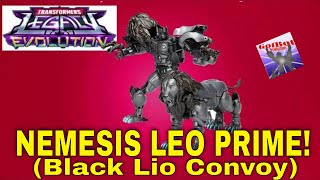 Transformers Legacy Evolution Nemesis Leo Prime (Black Lio Convoy) - GotBot True Review NUMBER 1088