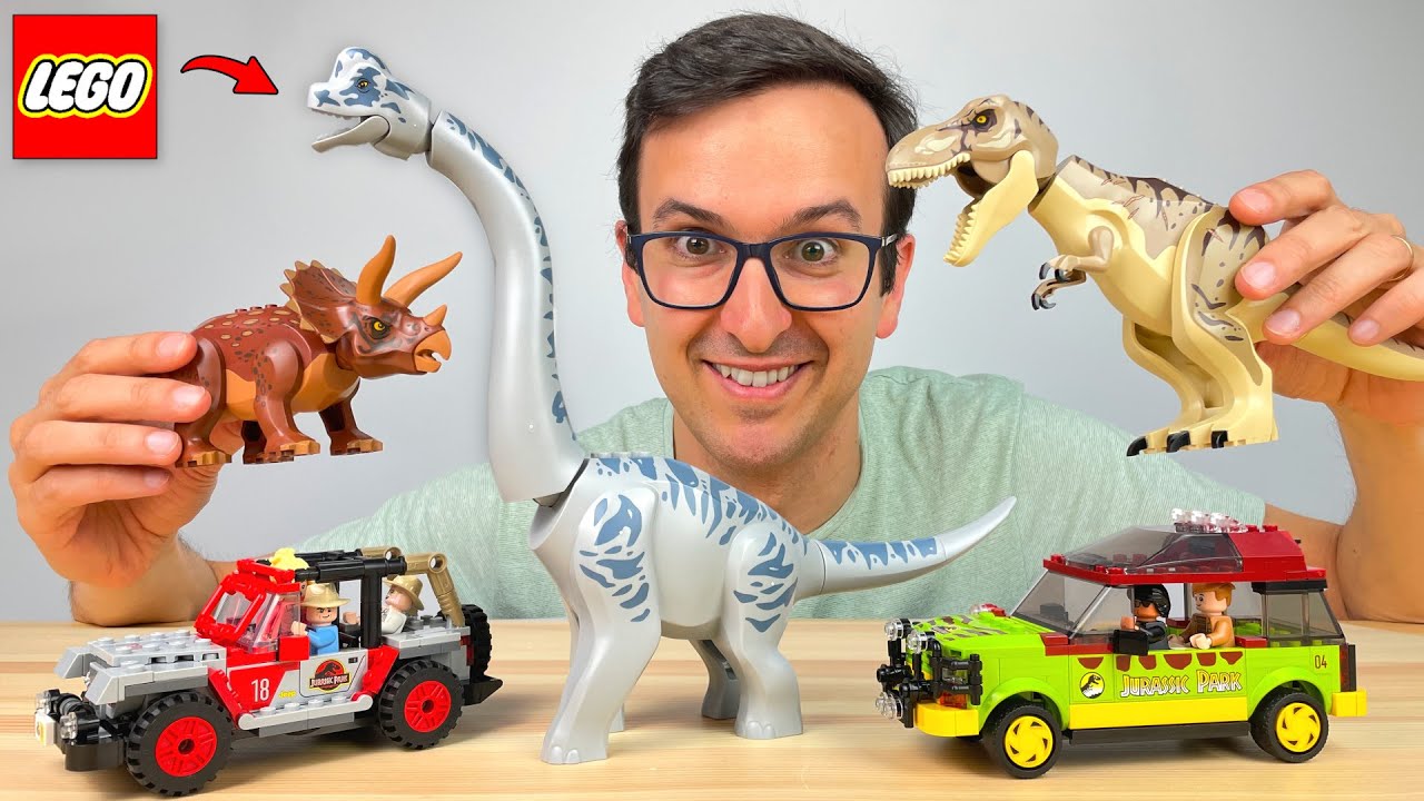 LEGO Jurassic Sets Review - YouTube