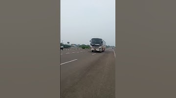 MSRTC  shivshai bus overtaking