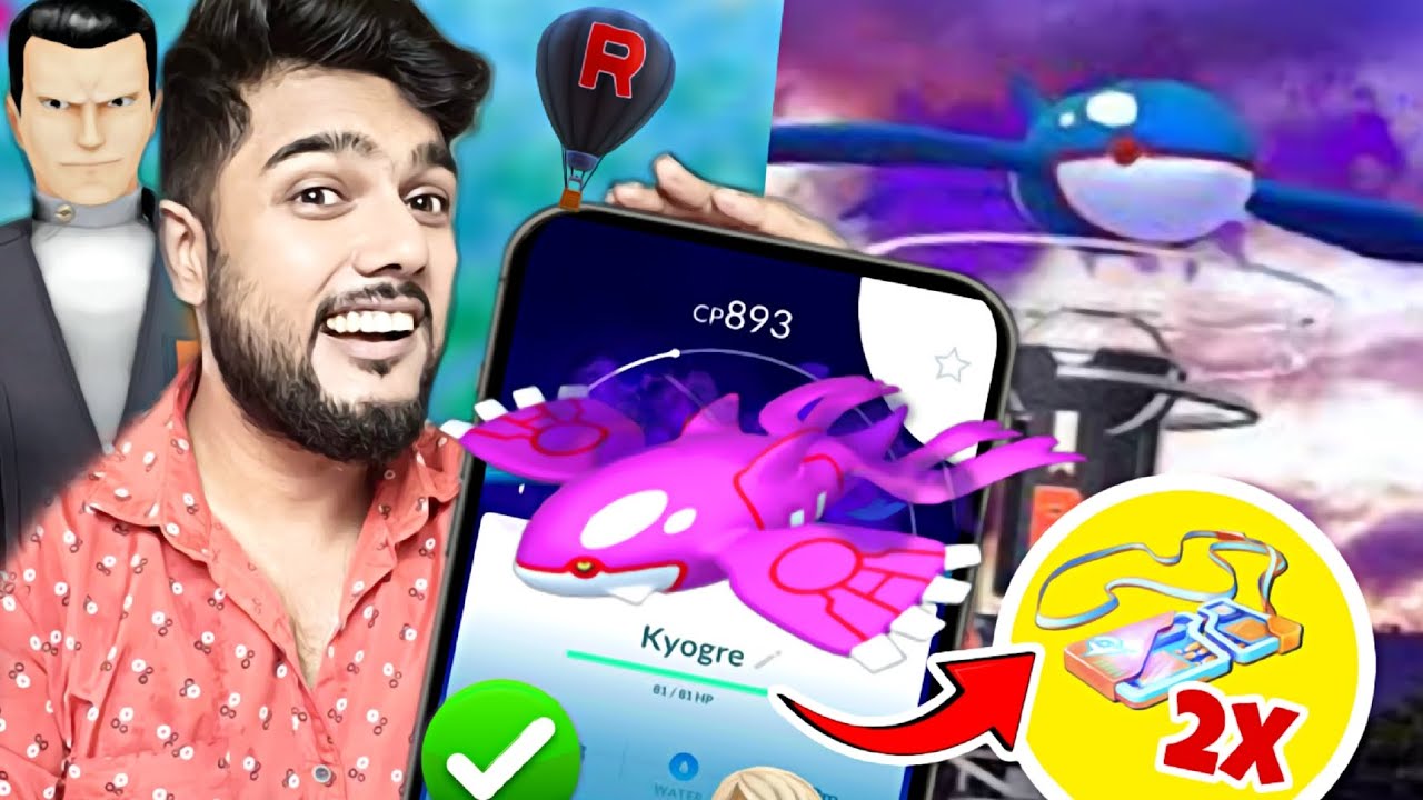 Extra Raid Pass & Shiny Kyogre Shadow Raid Weekend in Pokémon GO 2025