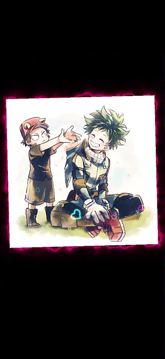 Deku and kota friendship!!!