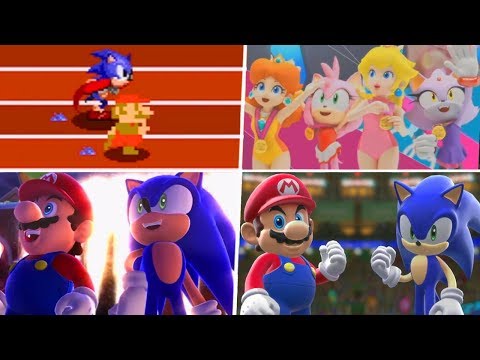 Video: Mario Og Sonic Går Sammen