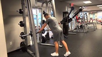 Smith Machine Push up