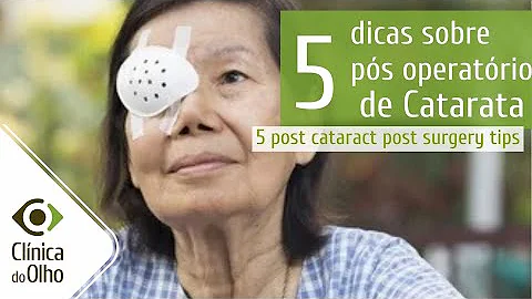 Quais os sintomas depois da cirurgia de catarata?