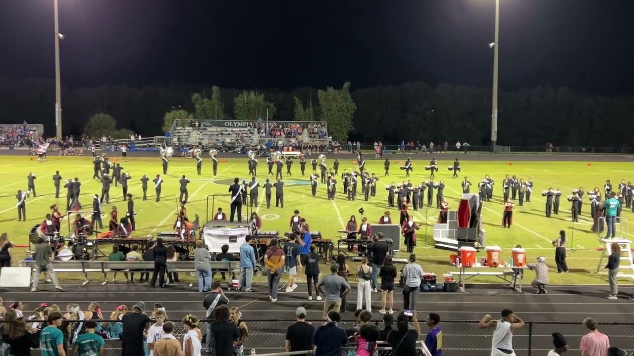 Olympia High School Marching Band full Halftime Show 10/17