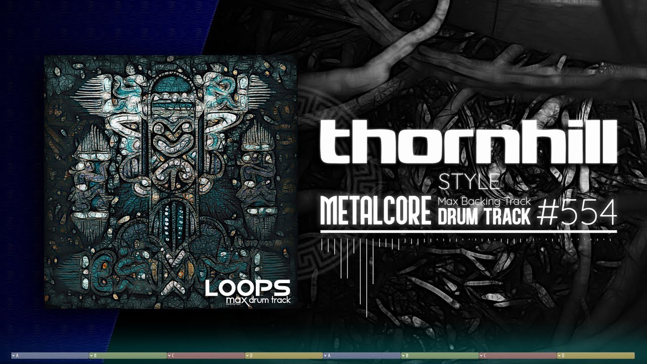 Metalcore Drum Track / Thornhill Style / 180 bpm