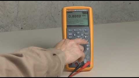 How to Use The Data Logging Feature on The Fluke 289 Digital Multimeter