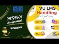 MTH301 Assignment 1 Solution | Fall Semester 2024 | Mansoor