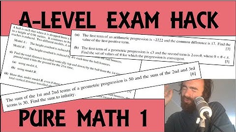 Exam Hack | CIE AS Maths | P1 | Arithmetic and Geometric Series Question
