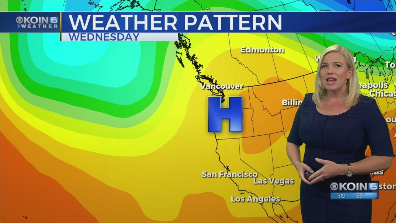 11 P M Thursday Evening Forecast KOIN 6 News Oct 11 2018 YouTube