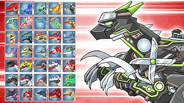 Dino Robot Battle Arena: Ninja Velociraptor (Assembly + Fights) | Eftsei Gaming