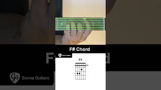 How To Play The F# Chord On Guitar - Guvna Guitars