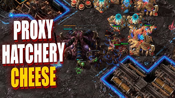 JUST LIKE A CANNON RUSH - Proxy Hatchery ZvP Guide - easy cheese for Zerg in StarCraft 2