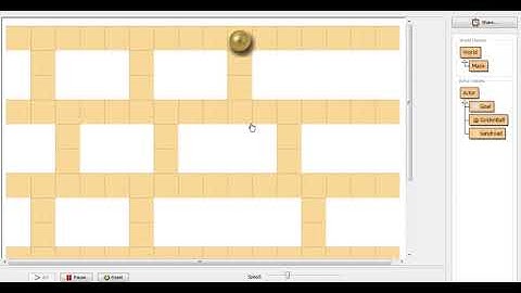 Maze scenario programming test