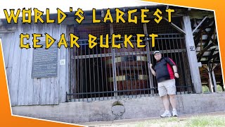 World's Largest Cedar Bucket - Cannonsburgh Village, Murfreesboro, Tennessee