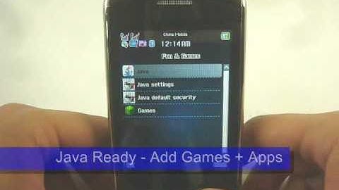 H9590 TV - PDA Phone With Java