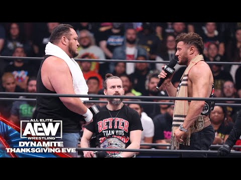 Samoa Joe asks if AEW World & ROH Tag Champ MJF is a man of his word! | 11/22/23 AEW Dynamite