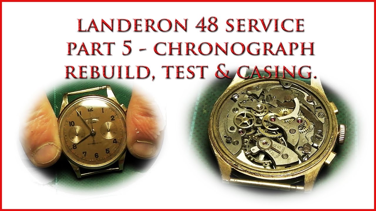 51 CHRONOGRAPHE TIGE DE REMONTOIR LANDERON 48 51 LANDERON WININDING STEM 48 
