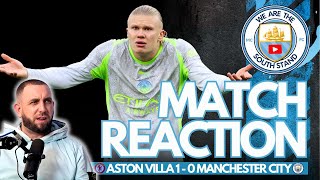 'Don't Fix What ISNT Broken' | Aston Villa 1 Manchester City 0 | Daps Match Reaction