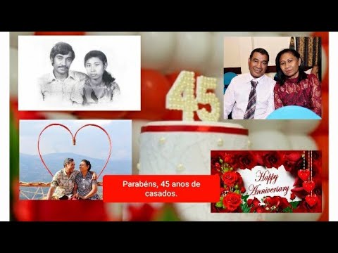 Vídeo: Aniversário De Casamento De 45 Anos - Casamento Safira