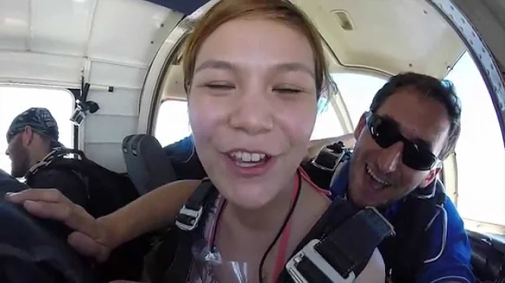 Sylvia's Skydive With Arndt 030415