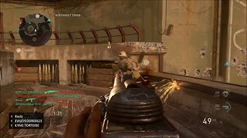 Insane 64 killstreak on gridiron with v2 rocket. Is the PPSH still the best?