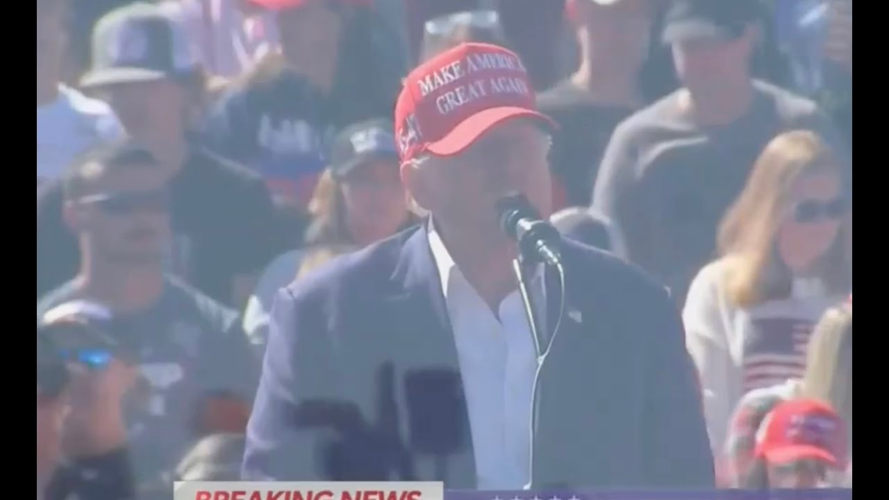 Trump CRASHES AND BURNS at his OWN rally