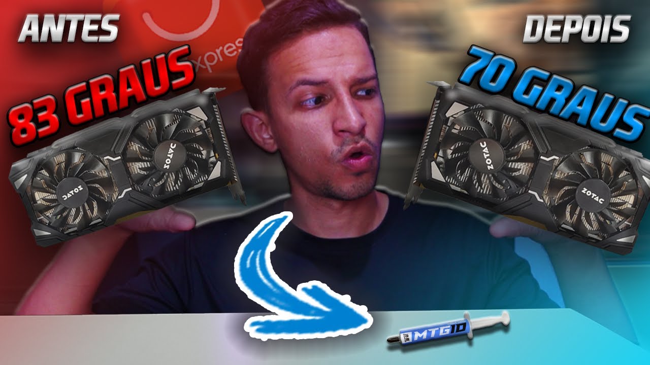 INCRÍVEL!🚨 Esses DOIS Passos SALVARAM Minha GPU USADA Do AliExpress!😱 13 GRAUS Mais FRIA!🥶