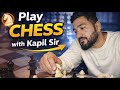 Evening chess With kapil sir |Chess.com