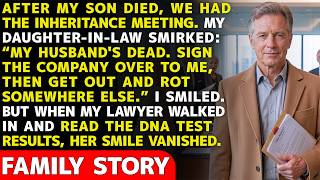 After My Son Passed Away, My Daughter-In-Law Smiled At The Inheritance Meeting—Until My Lawyer.....