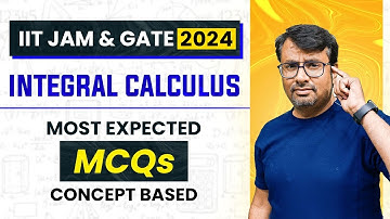 IIT JAM 2024 | MCQs - Most Expected Concept Based on the Integral Calculus by gp sir
