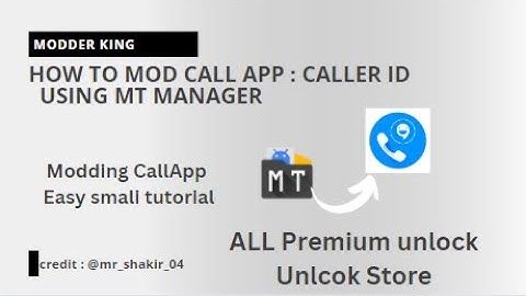LEARN MODDING | How to MOD CallApp using MT Manager | Smali Reverse Engineering |2023#mtmanager