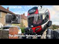 Best Motorcycle Helmet Camera Set Up DJI OSMO Action